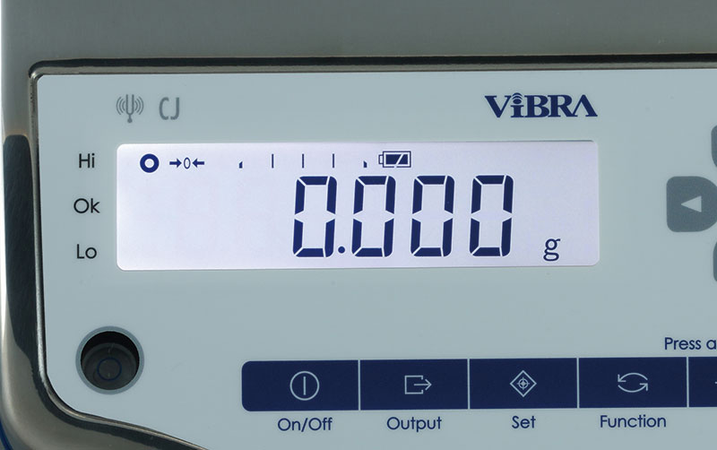 新光電子 ViBRA 高精度電子天びん(防水・防塵型)620g CJ-620